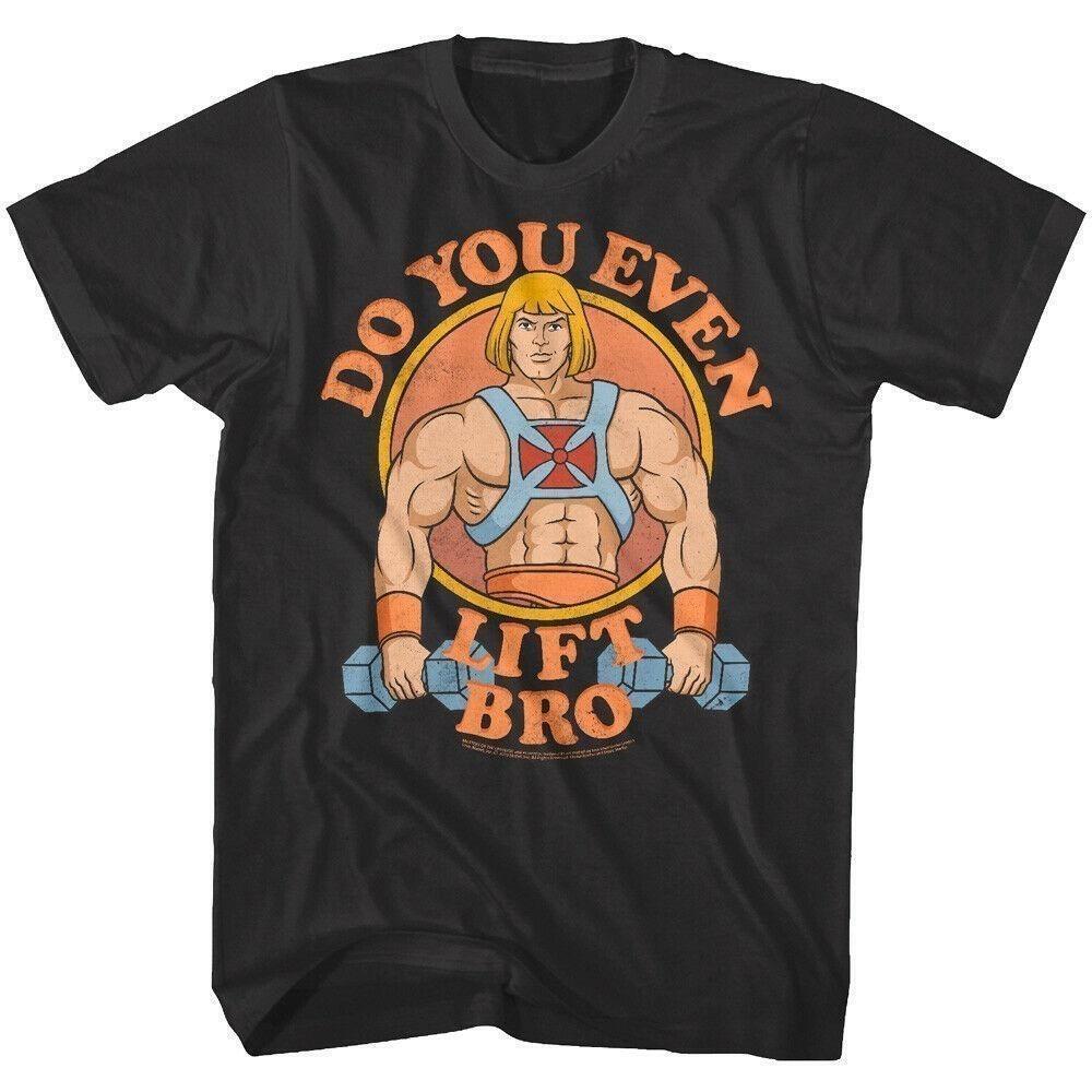He Man Do You Even Lift Bro Retro Cartoon Gym Humor Unisex T Shirt
